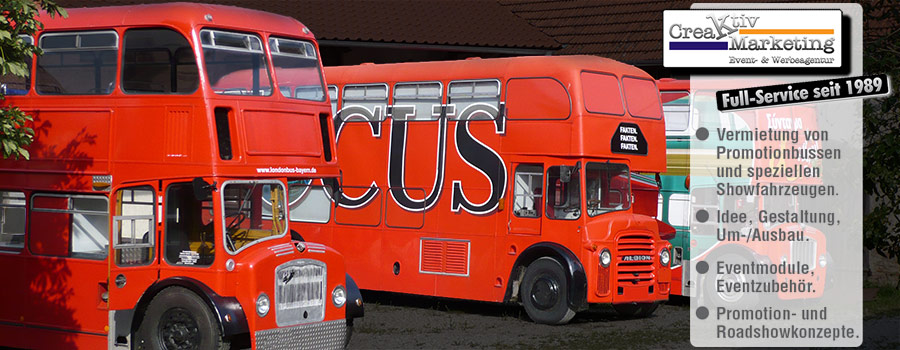 Promotionbusse Promotionbusse
