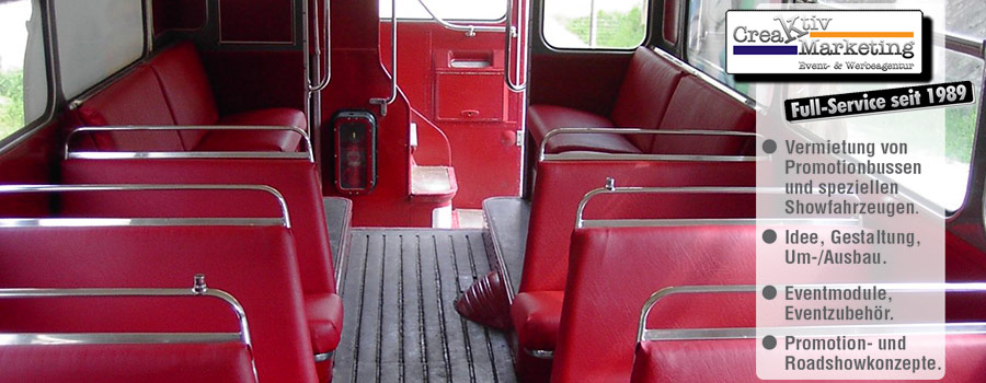 Routemaster, Bestuhlung