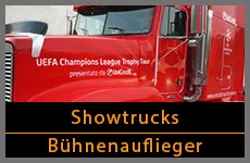 Showtrucks, Bühnenauflieger