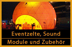 Eventzelte, Sound, Eventmodule